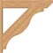 Ekena Millwork Funston Slat Smooth Outlooker, Western Red Cedar, 7 1/2"W x 38"D x 38"H OUT08X38X38FST06SWR - alternate 2